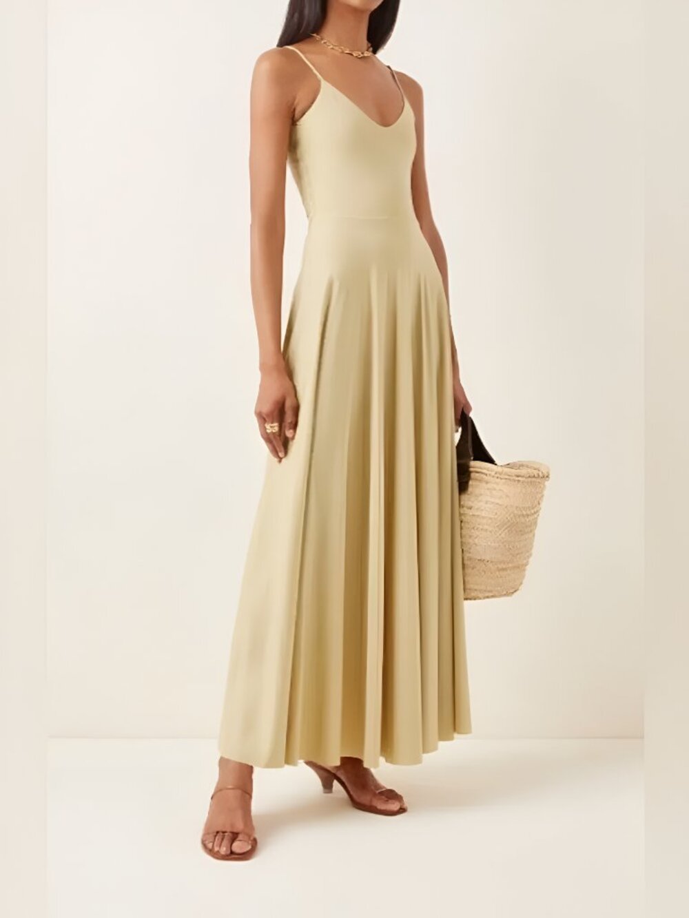 Maygel Coronel Tierra Maxi Dress in Black